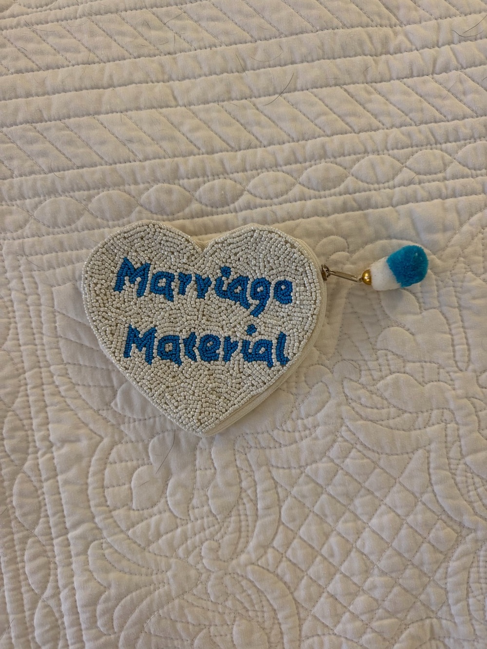 Marriage Material coin purse